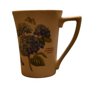 Portmeirion Botanic Garden Hydrangea Macrophylla Come  Interior Cup Bottom 4.25"